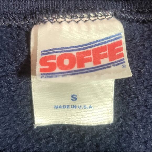 Vintage WVU Soffe crewneck sweatshirt women's sz small made in USA - Picture 4 of 6